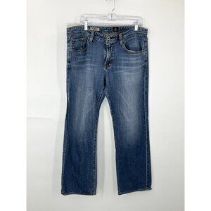 AG Adriano Goldschmied Jeans Mens‎ 36x28 Blue The Protege Straight Stretch Denim